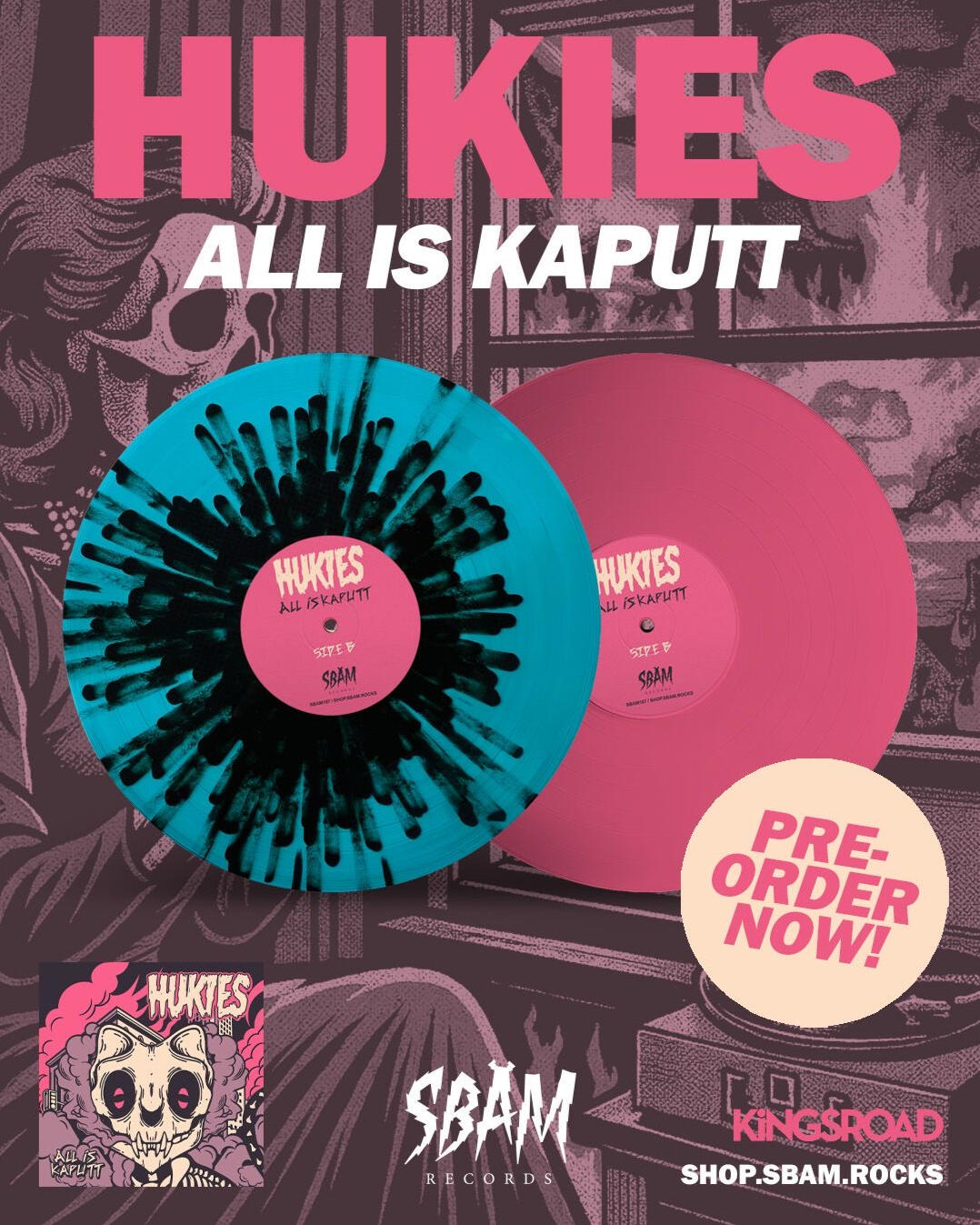Pre Order Vinyl - ALL IS KAPUTT All Is Kaputt Vinyl
